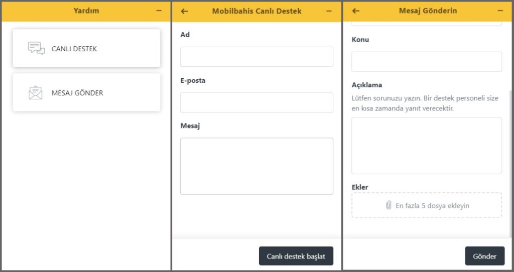 Mobilbahis Canlı Yardım için Tıkla