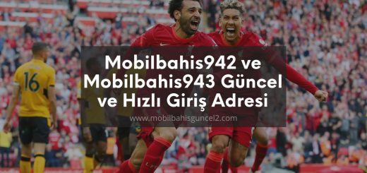 Mobilbahis942 ve Mobilbahis943
