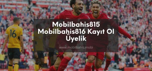 Mobilbahis815 - Mobilbahis816 Kayıt Ol