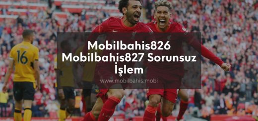 Mobilbahis826 - Mobilbahis827 Sorunsuz İşlem